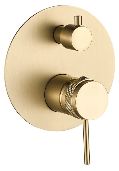 Set de dus incastrat Rea Lungo Grip Gold Brush + BOX