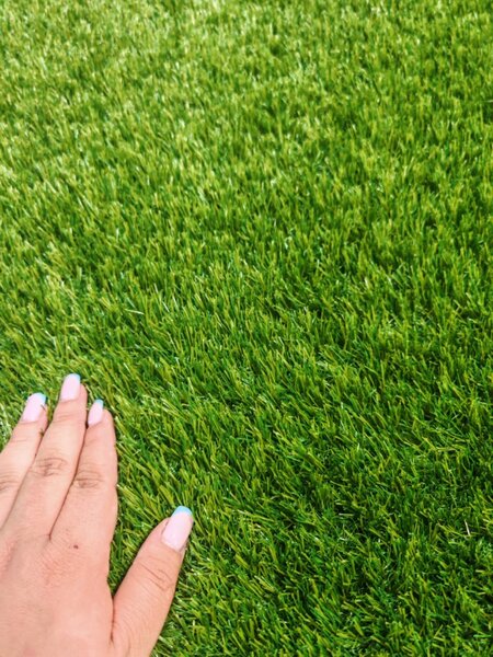 Gazon Artificial Crown, Fir 38 mm, Verde, pentru Grădină, Curte, Terasă și Piscină 2 metri, 3metri