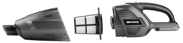 Aspirator cu acumulator 2 în 1 58G097 GRAPHITE
