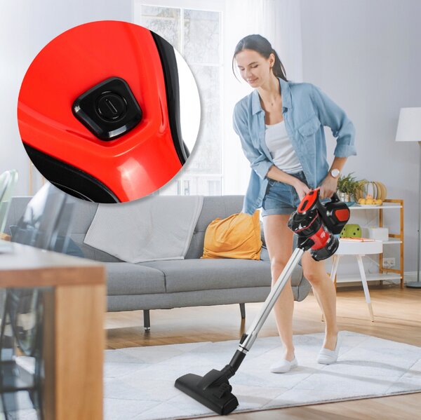 Aspirator portabil Vertical Turbo Cyclone 5 în 1 600W fără sac