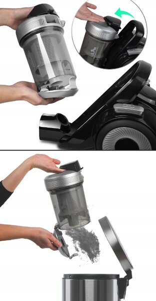 Aspirator fără sac cu set de accesorii 4000W