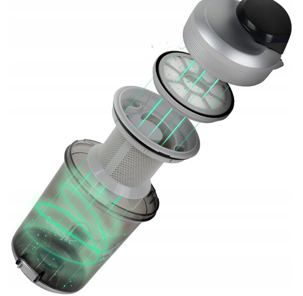 Aspirator fără sac cu set de accesorii 4000W