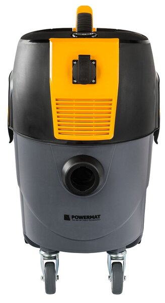 Aspirator industrial 1600 W fără sac 30 l cu HEPA filtru și sertar pentru scule POWERMAT PM-OD-1600T-PRO