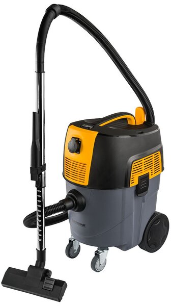 Aspirator industrial 1600 W fără sac 30 l cu HEPA filtru și sertar pentru scule POWERMAT PM-OD-1600T-PRO