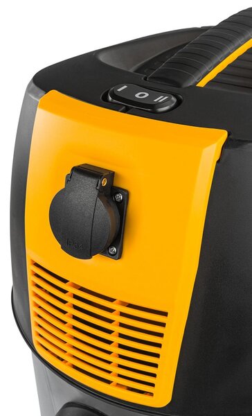 Aspirator industrial 1600 W fără sac 30 l cu HEPA filtru și sertar pentru scule POWERMAT PM-OD-1600T-PRO