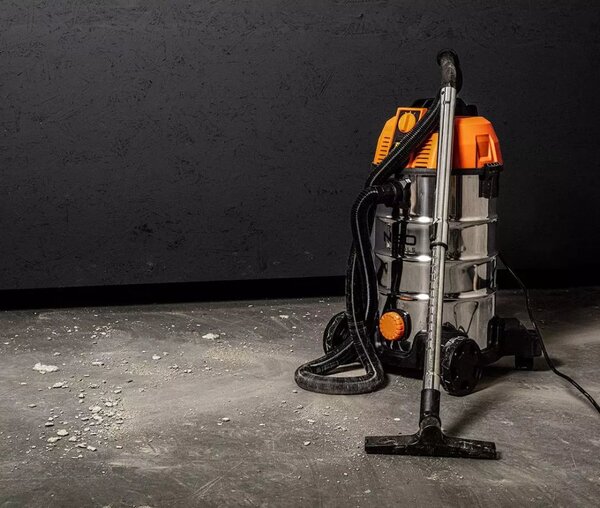 Aspirator industrial umed și uscat 1600 W, 35 l