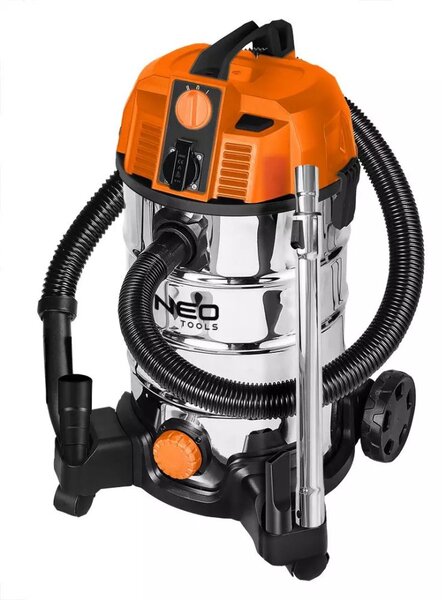 Aspirator industrial umed și uscat 1600 W, 35 l