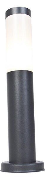 Lampă de stâlp gri antracit 45 cm IP44 - Rox