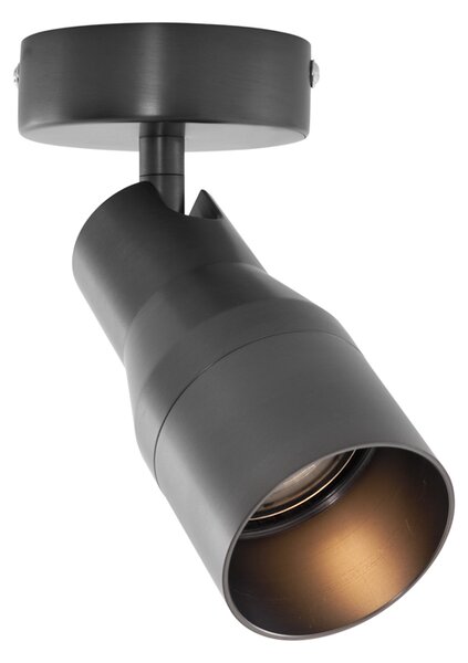 Spotlight modern tavan, culoare metal gri-inchis, GU10, rotund 50mm - Stanley