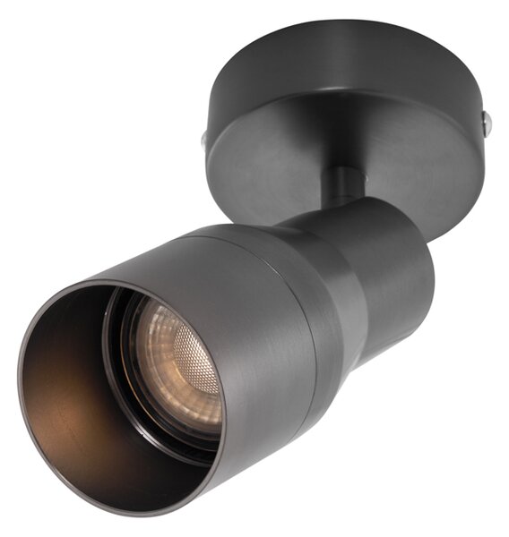 Spotlight modern tavan, culoare metal gri-inchis, GU10, rotund 50mm - Stanley