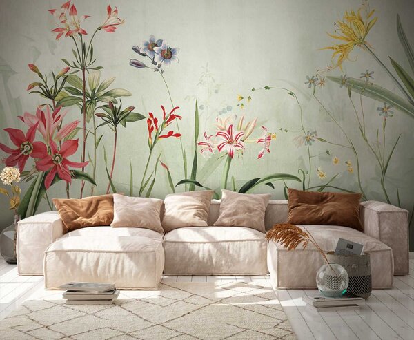 Fototapet Simfonie florală elegantă în floare, Populare fototapet, Populare fototapet, u02349 - Muralas.ro