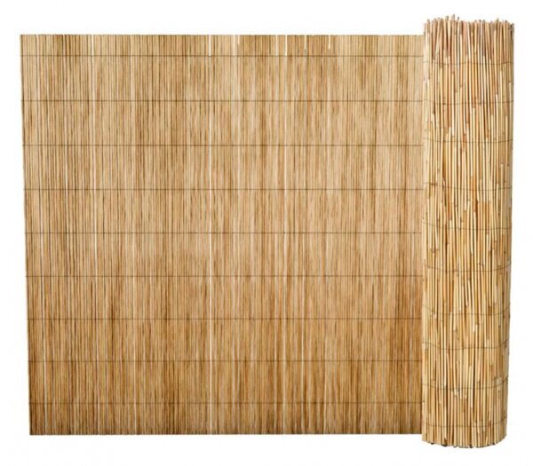 Panou de gard tip paravan din stuf 300 x 150 cm