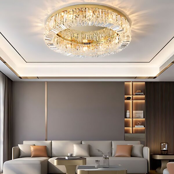 Lampa APP1728-6C 50 cm Gold