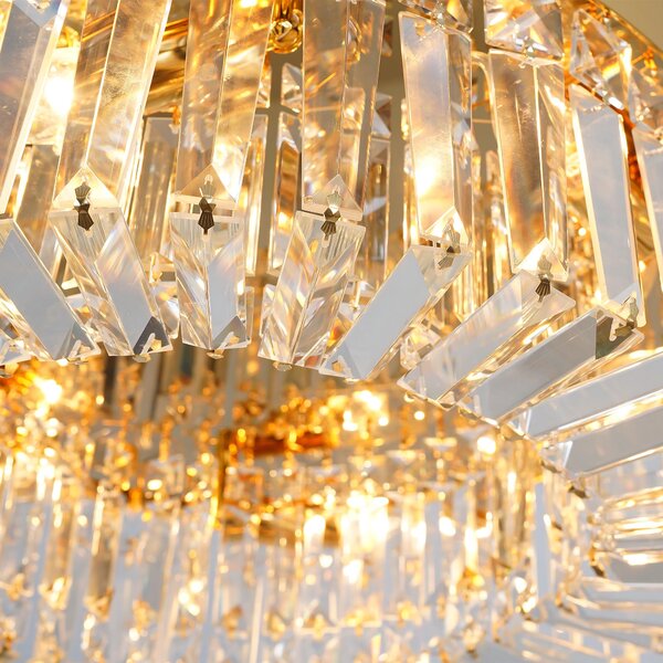 Lampa APP1728-6C 50 cm Gold