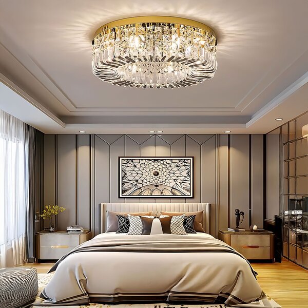 Lampa APP1728-6C 50 cm Gold
