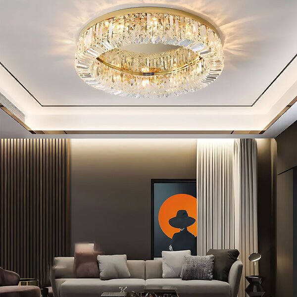 Lampa APP1728-6C 50 cm Gold