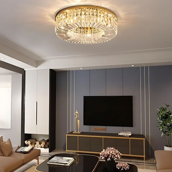 Lampa APP1728-6C 50 cm Gold