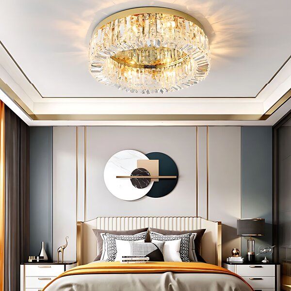 Lampa APP1728-6C 50 cm Gold