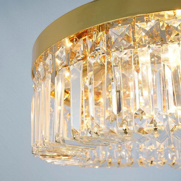 Lampa APP1728-6C 50 cm Gold