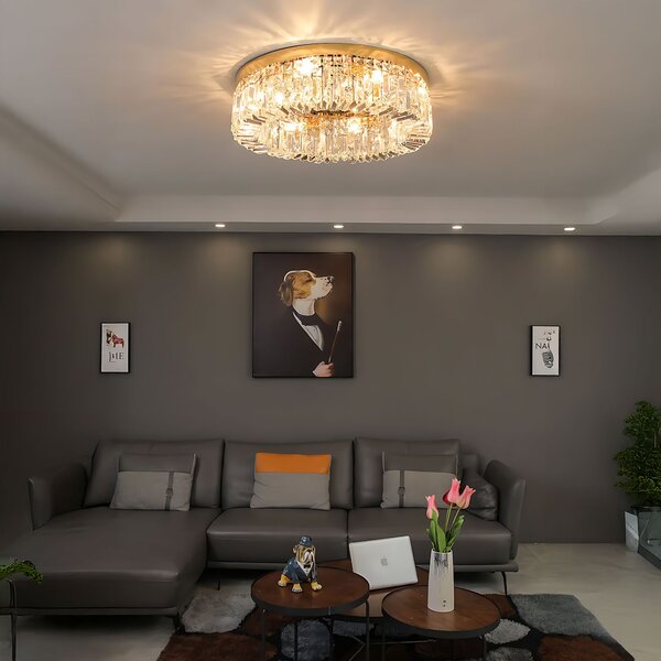 Lampa APP1728-6C 50 cm Gold