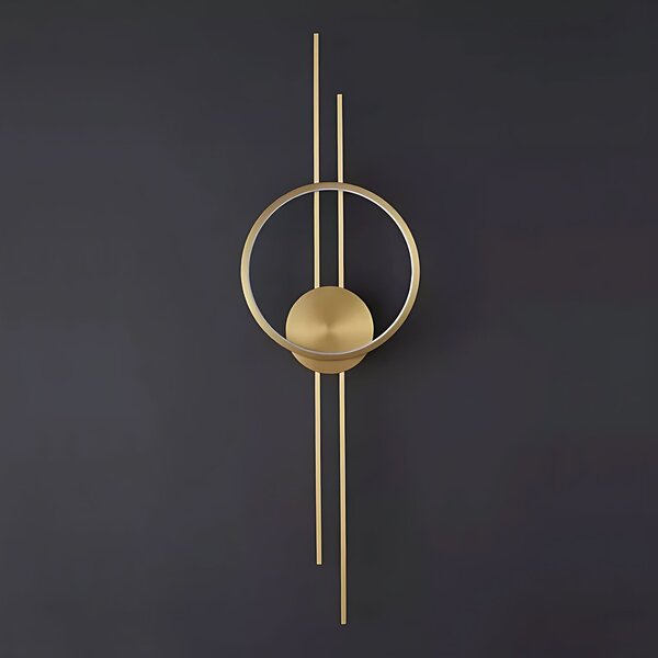 APLICĂ DE PERETE LED APP1781-W BRUSH GOLD