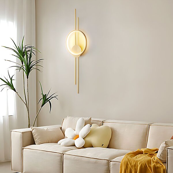 APLICĂ DE PERETE LED APP1781-W BRUSH GOLD