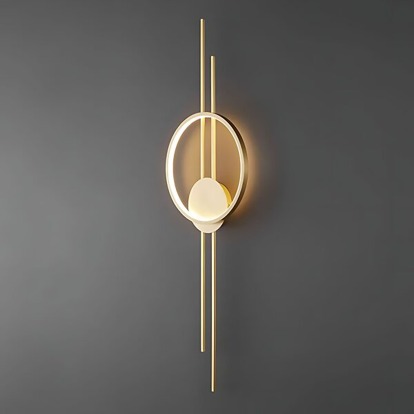APLICĂ DE PERETE LED APP1781-W BRUSH GOLD