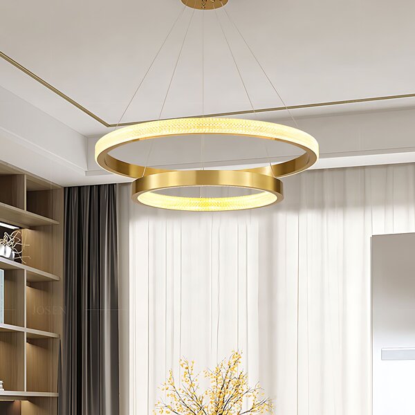 Lampa LED APP1772-CP GOLD BRUSH