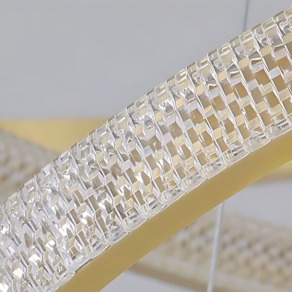 Lampa LED APP1772-CP GOLD BRUSH