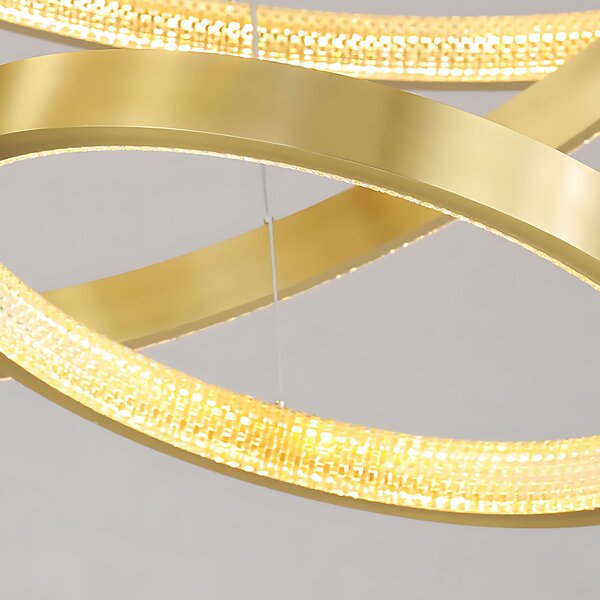 Lampa LED APP1772-CP GOLD BRUSH