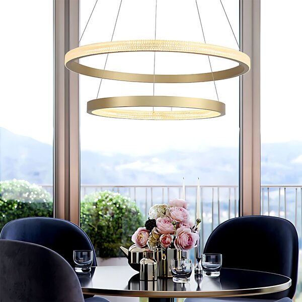 Lampa LED APP1772-CP GOLD BRUSH