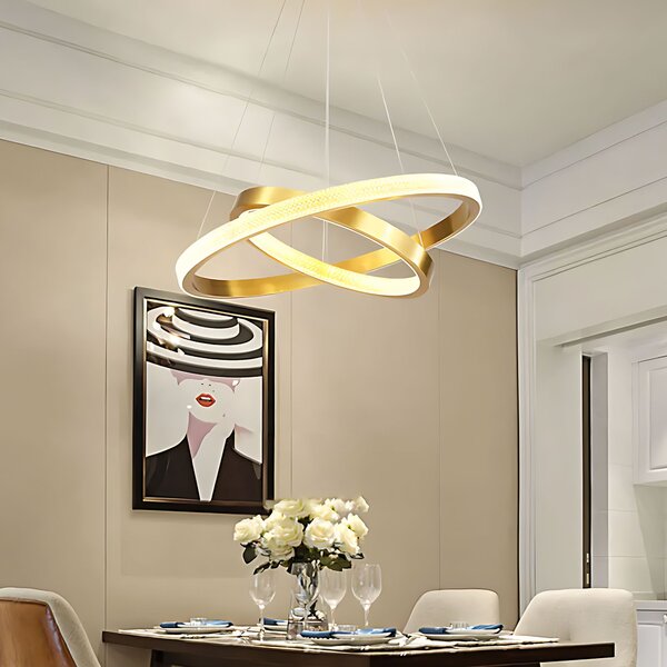 Lampa LED APP1772-CP GOLD BRUSH