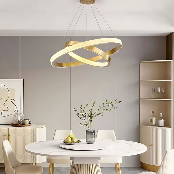 Lampa LED APP1772-CP GOLD BRUSH