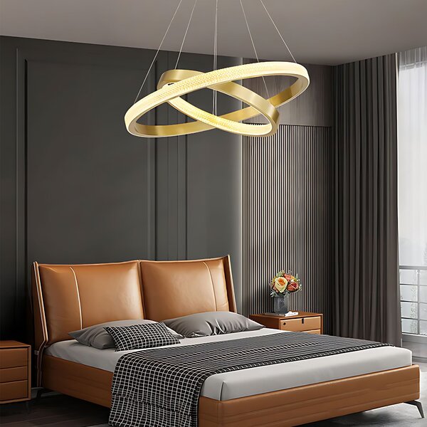 Lampa LED APP1772-CP GOLD BRUSH