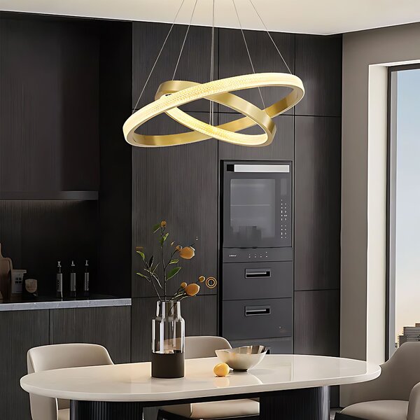 Lampa LED APP1772-CP GOLD BRUSH