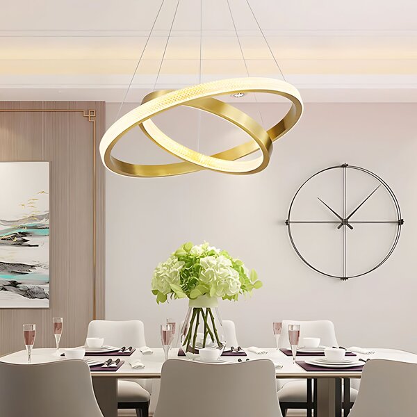 Lampa LED APP1772-CP GOLD BRUSH