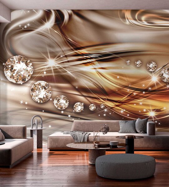 Fototapet Modele elegante cu elemente strălucitoare, Fototapet flori 3D, Fototapet populare, u05228 - Tapeko.ro