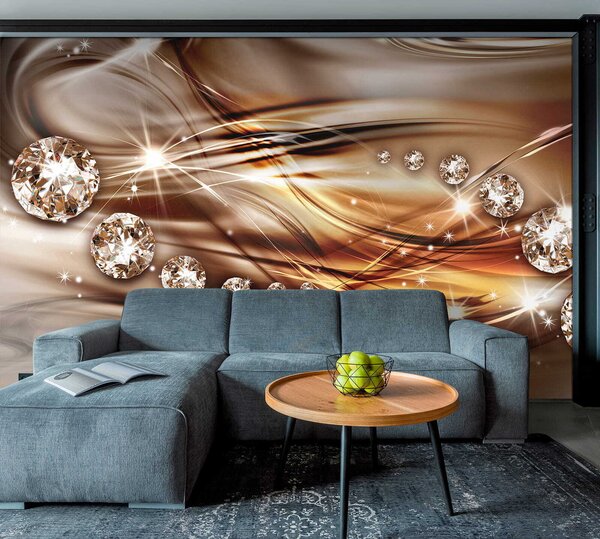 Fototapet Modele elegante cu elemente strălucitoare, Fototapet flori 3D, Fototapet populare, u05228 - Tapeko.ro