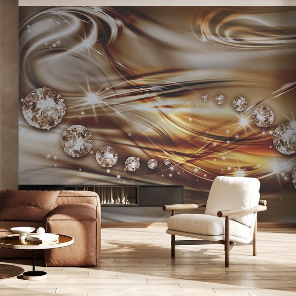 Fototapet Modele elegante cu elemente strălucitoare, Fototapet flori 3D, Fototapet populare, u05228 - Tapeko.ro