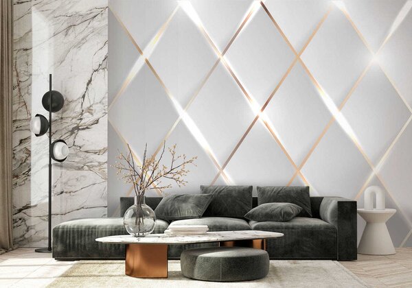 Fototapet Lumină strălucitoare pe gresie elegantă, Fototapet 3D, Fototapet populare, u06014 - Tapeko.ro