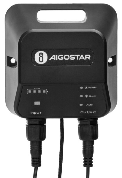 Lustră LED solară Aigostar LED/70W/12V 6000 mAh 6500K d. 23,5 cm