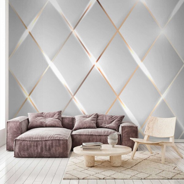 Fototapet Lumină strălucitoare pe gresie elegantă, Fototapet 3D, Fototapet populare, u06014 - Tapeko.ro