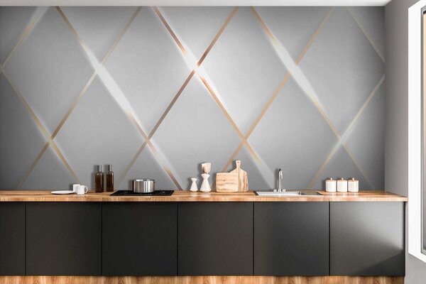 Fototapet Lumină strălucitoare pe gresie elegantă, Fototapet 3D, Fototapet populare, u06014 - Tapeko.ro