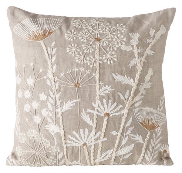 Perna decorativa BLOMSTER, model floral, 100% in
