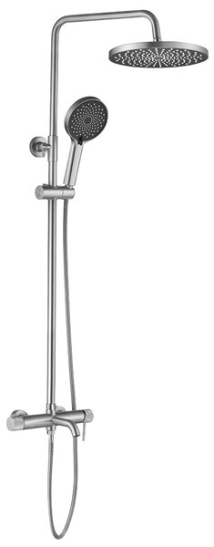 Set dus Rea Lungo Stripe Brush Nickel