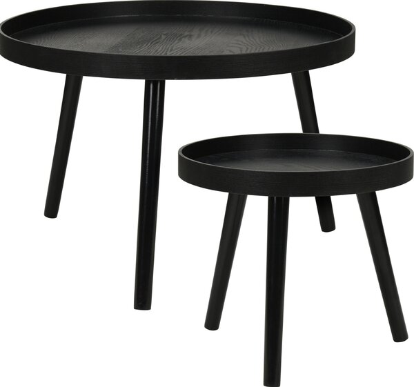Un set de masute de cafea in doua dimensiuni, Ø 60 cm, Ø 38 cm