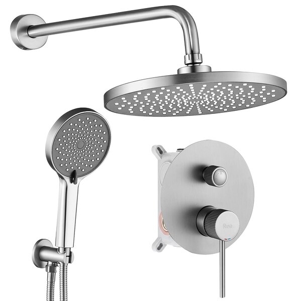 Set de dus incastrat Rea Lungo Stripe Nickel Brush + BOX
