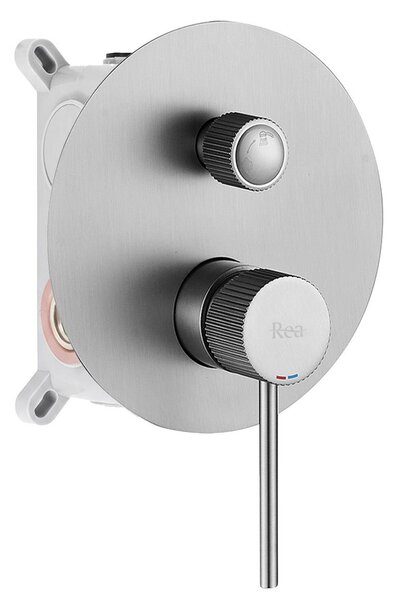 Set de dus incastrat Rea Lungo Stripe Nickel Brush + BOX