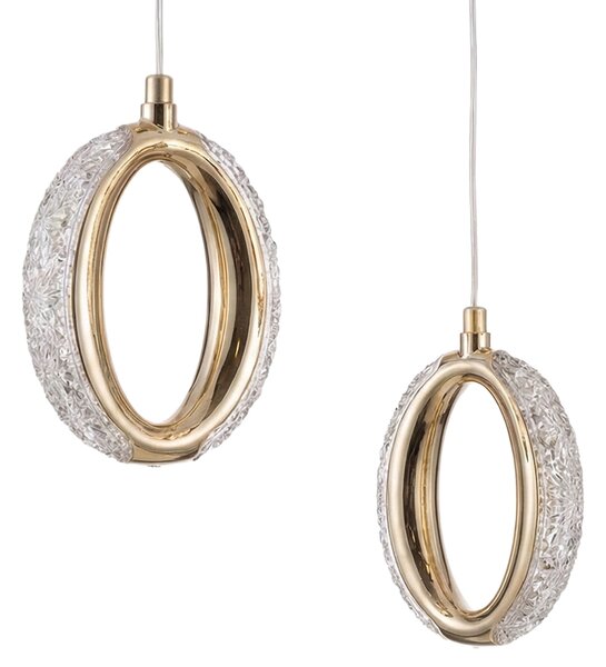 LAMPĂ LED SUSPENDATĂ DE TAVAN G176-3CP GOLD