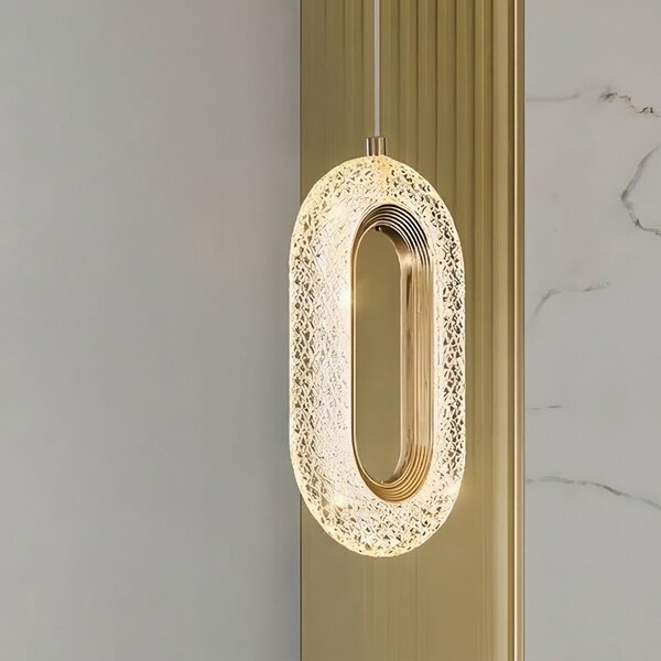 LAMPĂ LED SUSPENDATĂ DE TAVAN G173-3CP GOLD